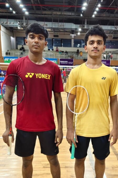 Shaheen, Aswin Lead Goa’s Challenge at All India Junior Badminton Tournament