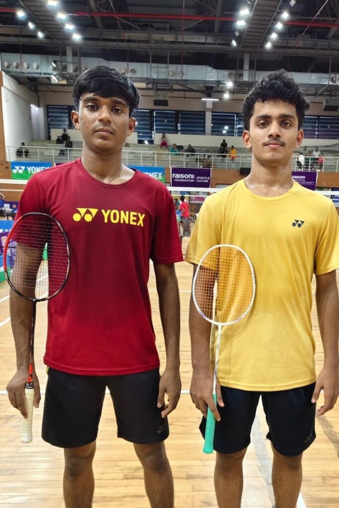 Shaheen, Aswin Lead Goa’s Challenge at All India Junior Badminton Tournament