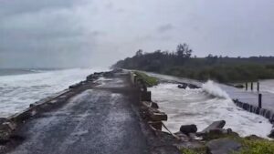 Cyclone Arnab Continues Landfall Along Andhra Pradesh Coast, Winds Expected to Reach 135 Kmph