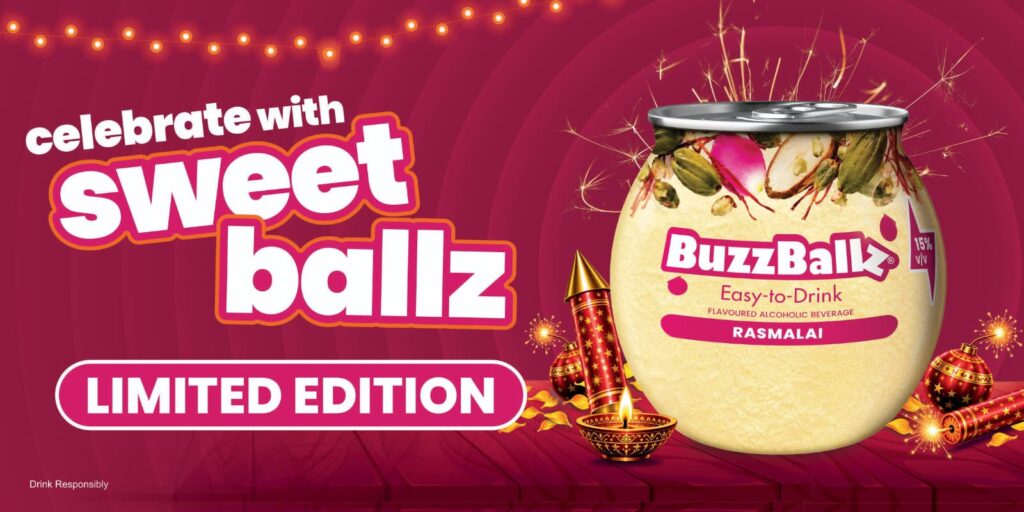 BuzzBallz brings a taste of Diwali with limited-edition Rasmalai flavour