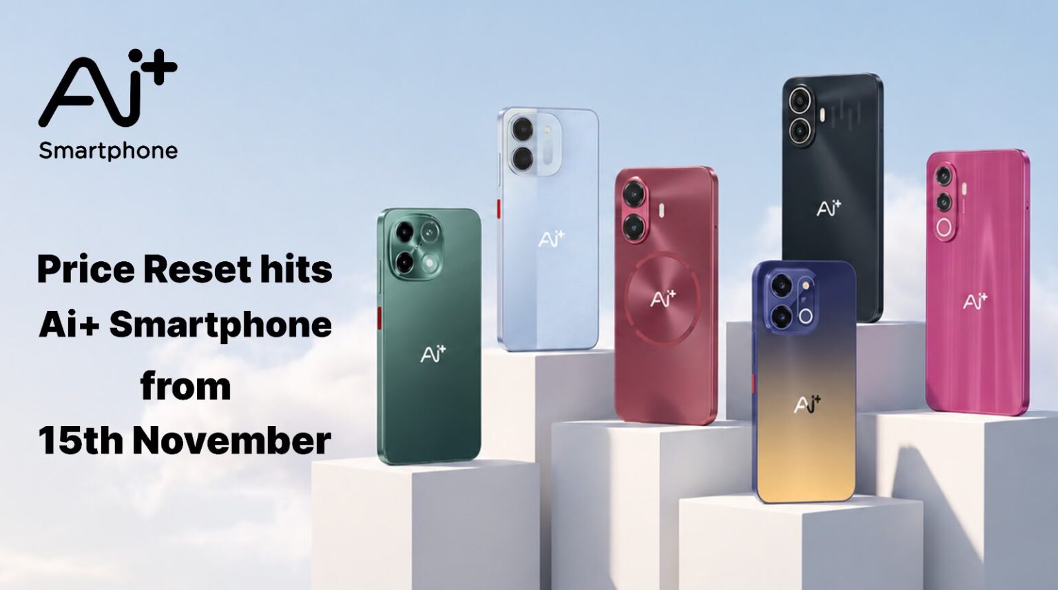 Ai+ Smartphone Announces Price Hike of Across Select Models from November 15