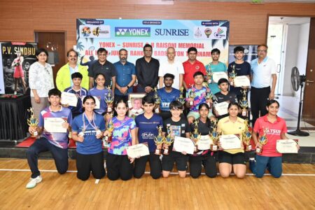 Harshad Shadish, Lakshya Rajesh Crowned Under 19 Champions at All India Junior Badminton Tournament in Goa